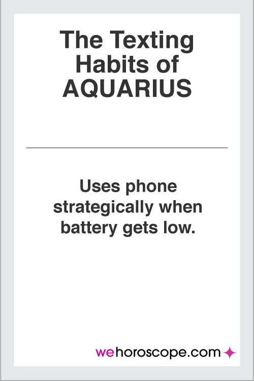 aquarius-texting-habits